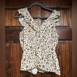 Women’s floral tank top